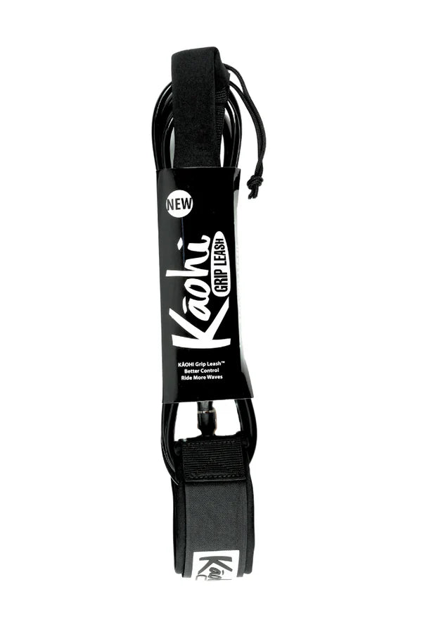 Kāohi GRIP Leash™ - Straight SUP and Surf leash (8', 9', 10')