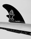 Starboard SUP 2026 TWINZ FIN SET OF 3PCS (1 X CENTER/2 X SIDE FINS) -