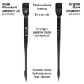 Axis Black Advance+ 20 Fuselage with Zinc & Titanium inserts