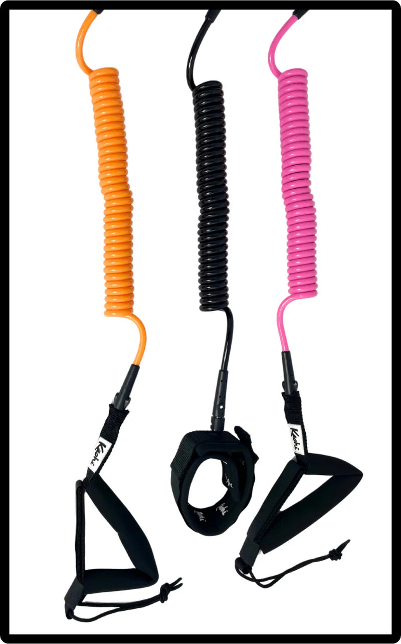 Kāohi GRIP Leash™ - Continuous Coil 10' x 8 mm