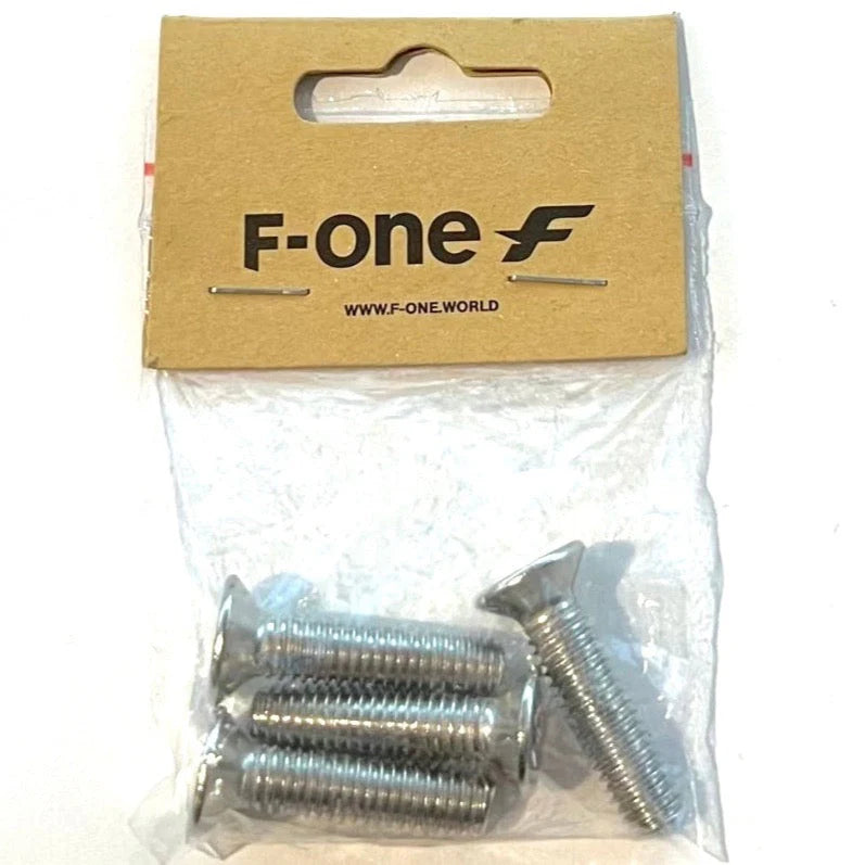 F-One Tapered Head Screws M6 - 25mm Set of 4