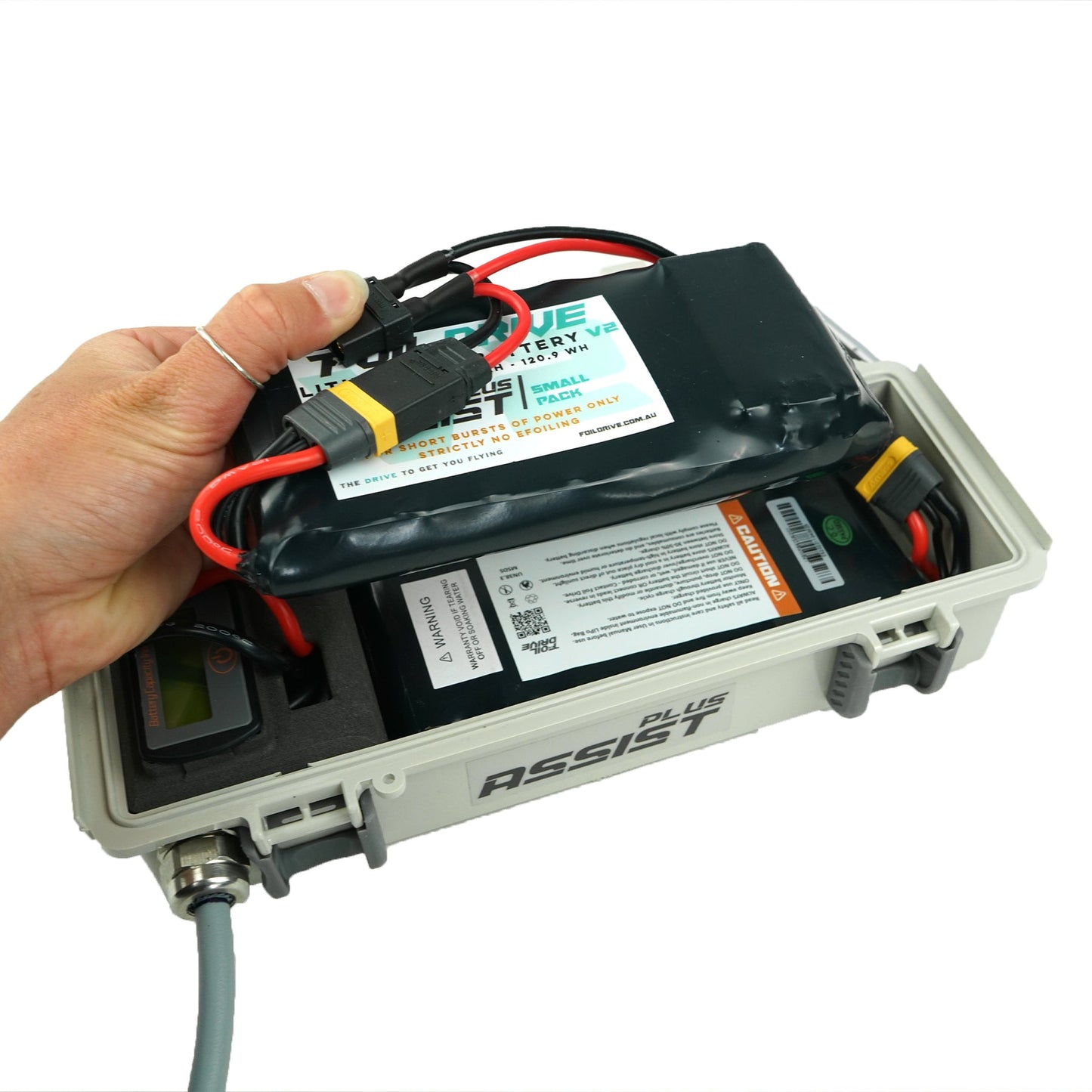 Foil Drive Parallel Y Lead for Small Batteries