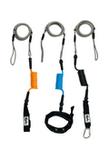 INVIZ Leash - Hybrid designed for Downwind Foiling (Carabiner for Belt / Harness)