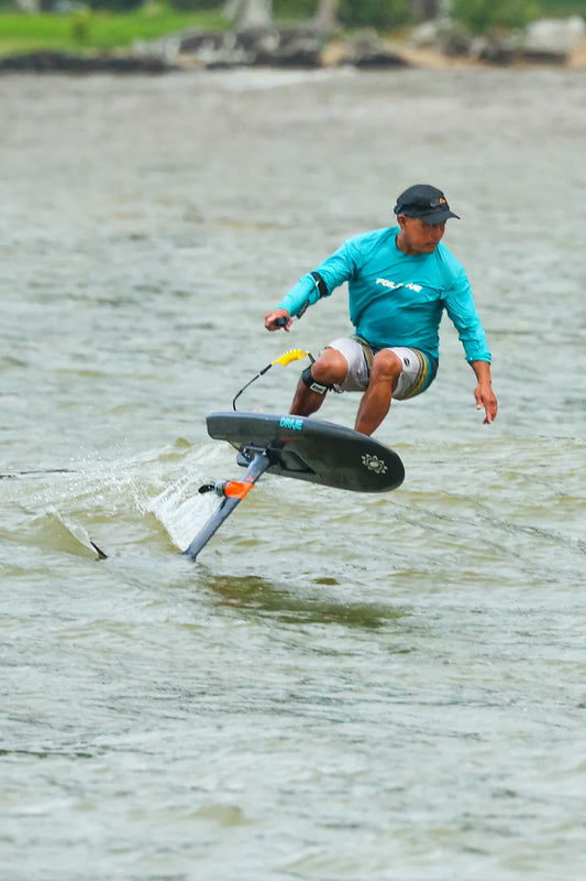 INVIZ Mini Leash™ Hybrid Designed for Prone and Foil Assist 7mm Calf