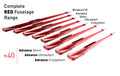 Axis Foil Fuselage Red