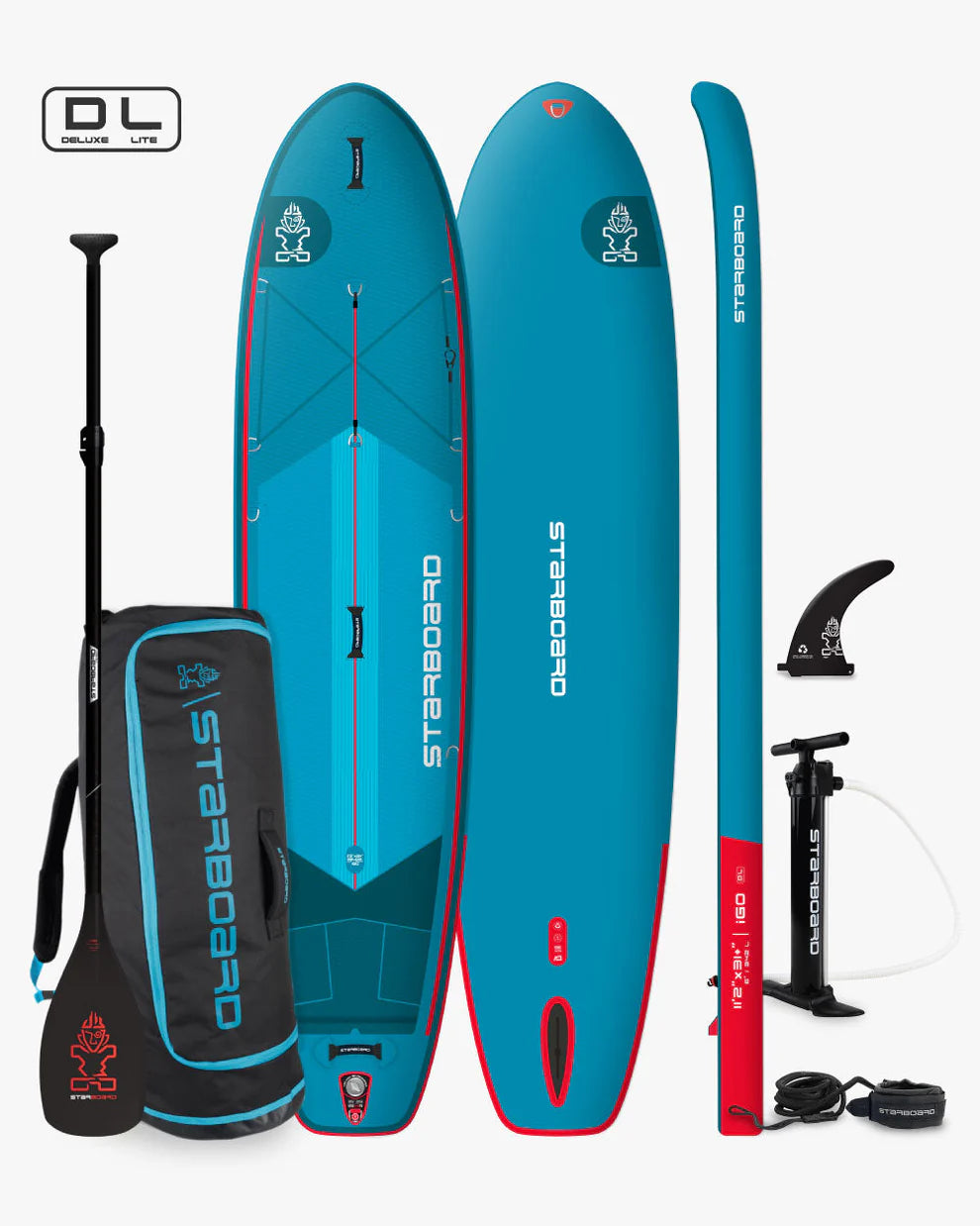 2026 STARBOARD 10'8'' x 33" iGO DELUXE LITE WITH PADDLE (INFLATABLE SUP BOARD)