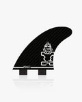 Starboard SUP 2026 Surf Side Fins Set - Prepreg Carbon