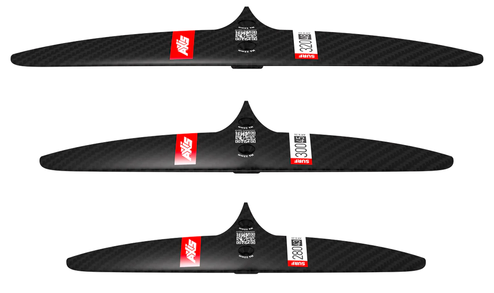 Axis Skinny SURF Rear Wings Stabilizers